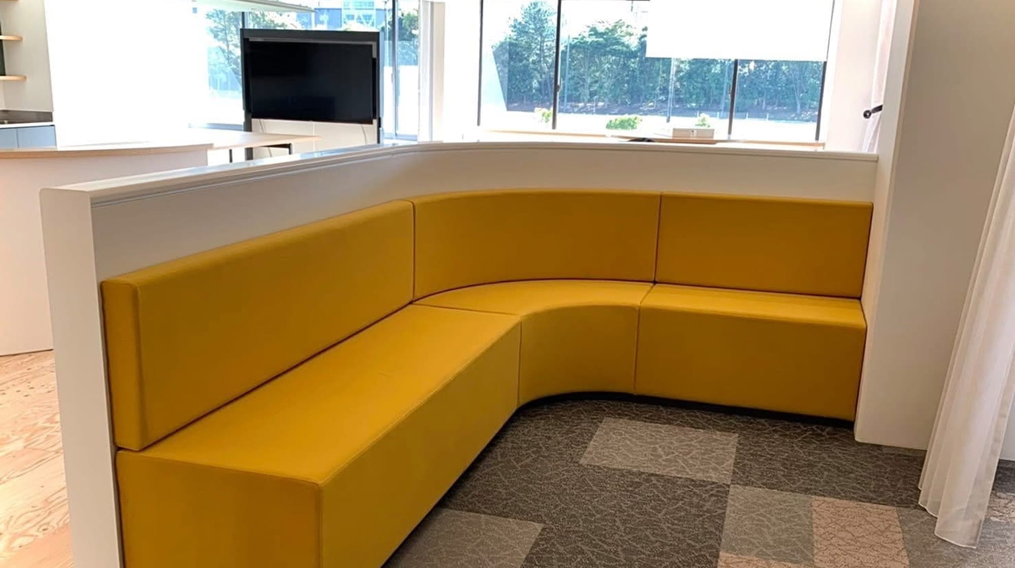 CURVED SOFA